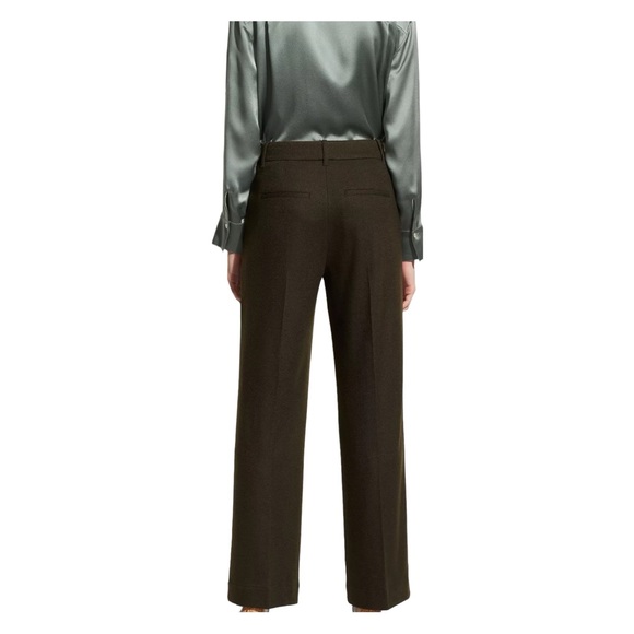 VINCE Cozy Wide Leg Pant, Olive Size 2 - Picture 3 of 15